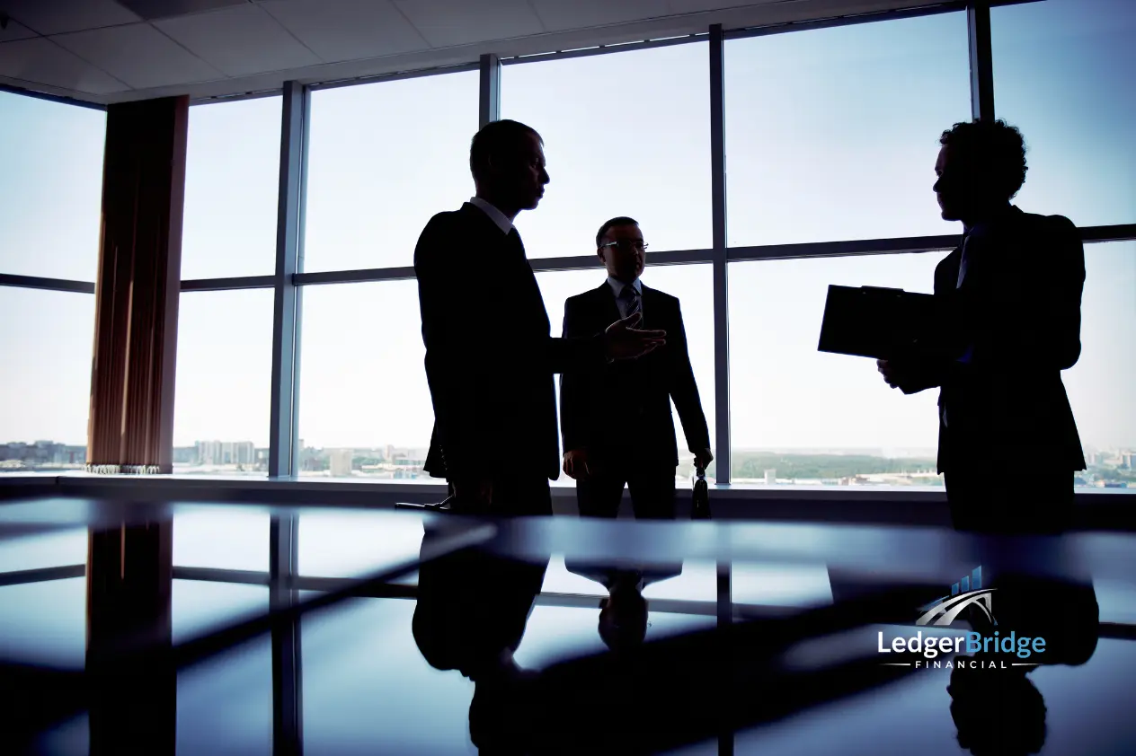 LedgerBridge Financial advisory team providing fractional CFO consulting and strategic accounting for businesses